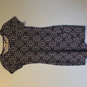 Pink Rose Monochrome Knit Dress Size Small